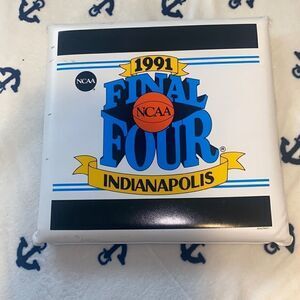 💥 Vintage 1991 Indianapolis Final Four Seat Cushion